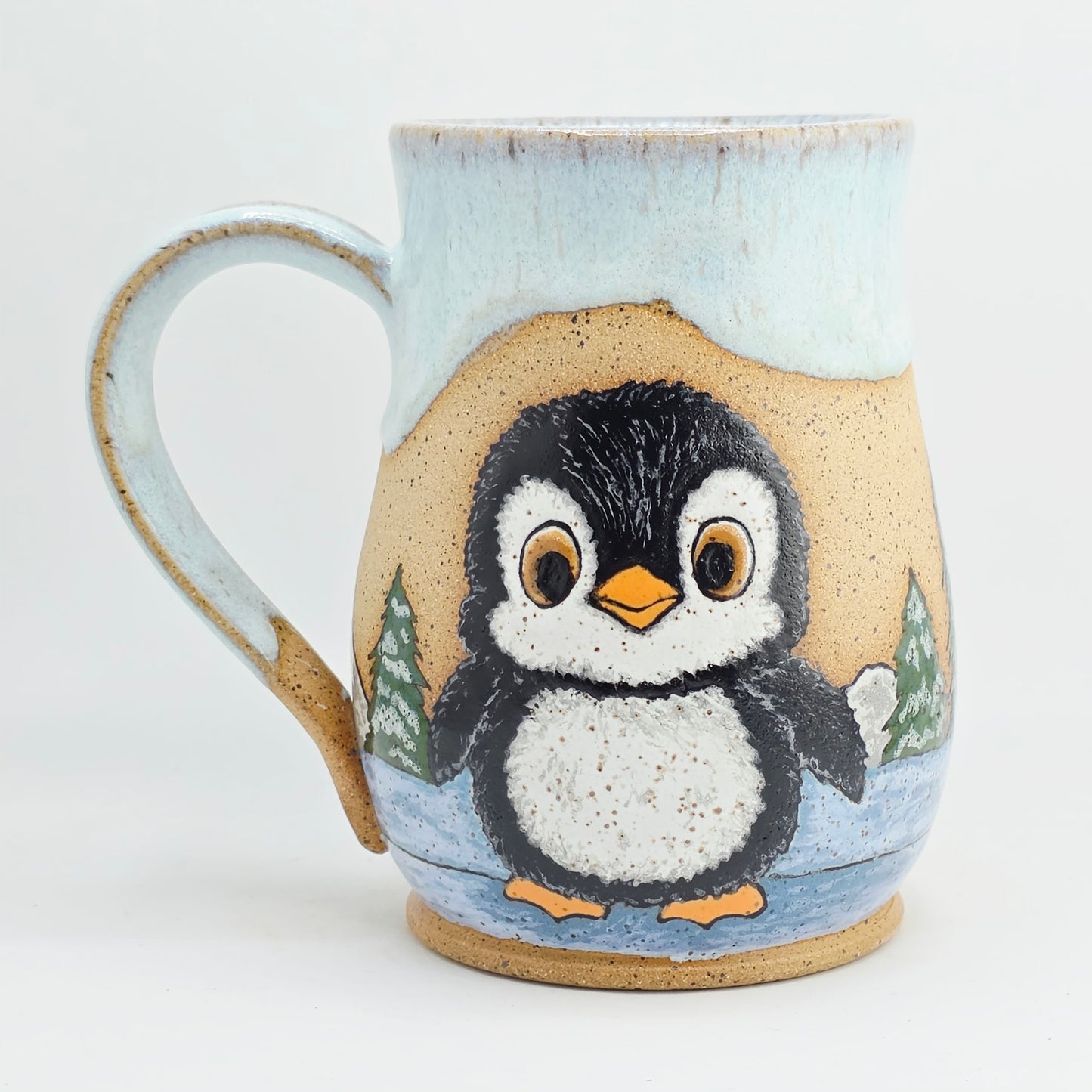 #11 Handmade stoneware Mug 18oz