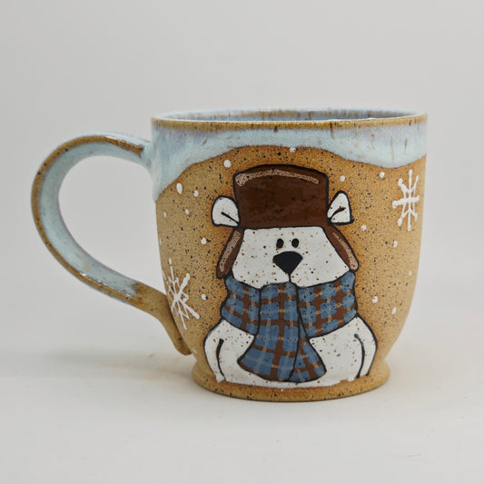 #23 Handmade stoneware Mug 10oz