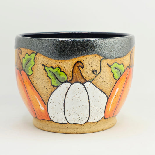 #26 Handmade stoneware bowl  5"x4"