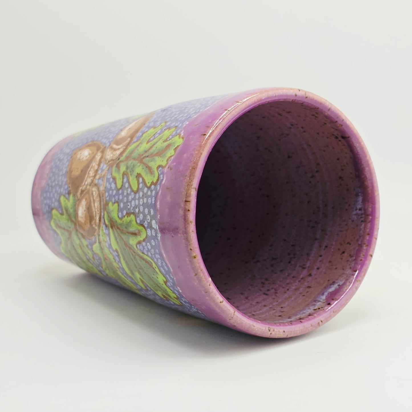 #25 Handmade stoneware tumbler 19oz