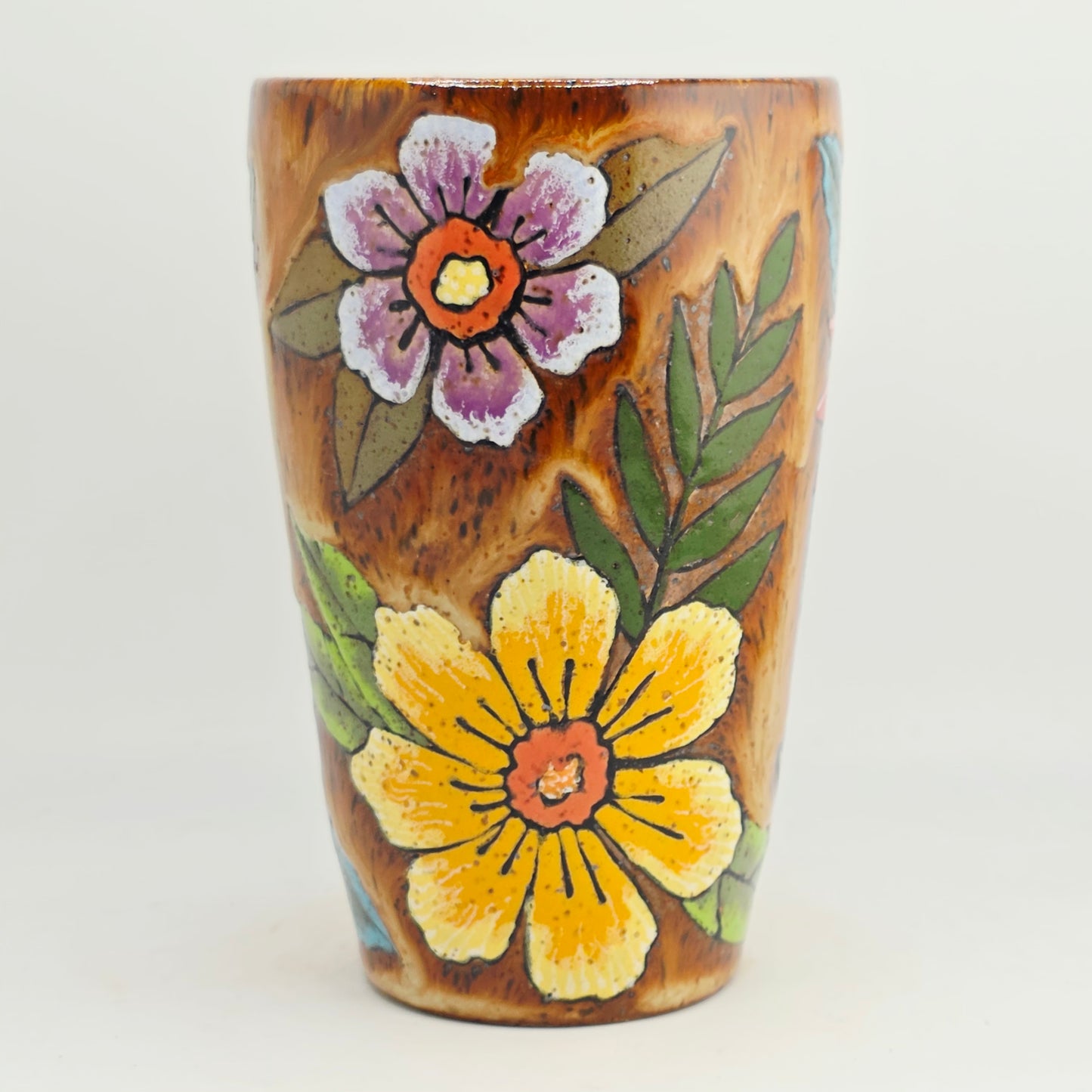 #24 Handmade stoneware tumbler 17oz