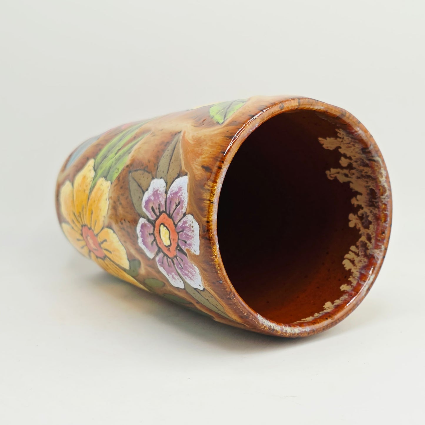 #24 Handmade stoneware tumbler 17oz