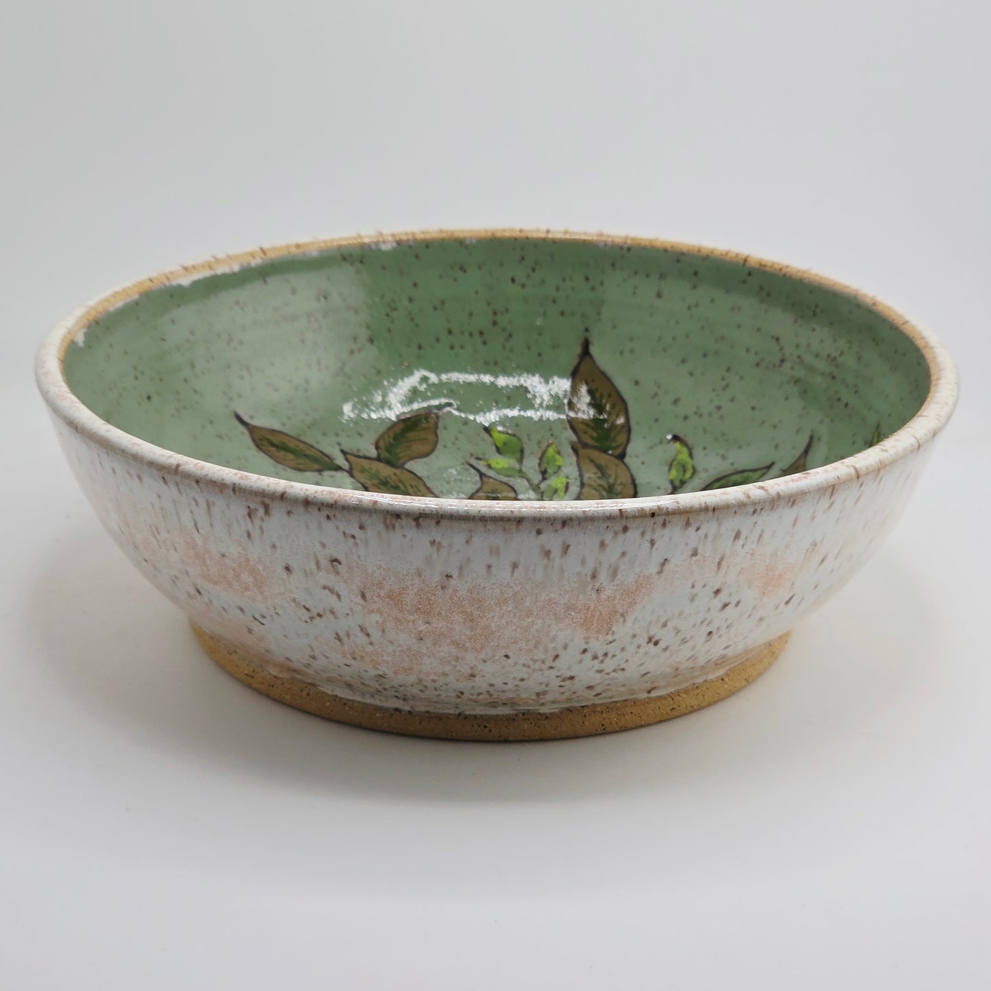 #28 Handmade stoneware bowl 7.5x2