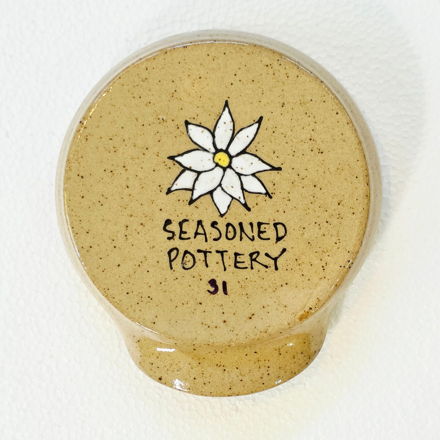 #31 Handmade stoneware spoonrest