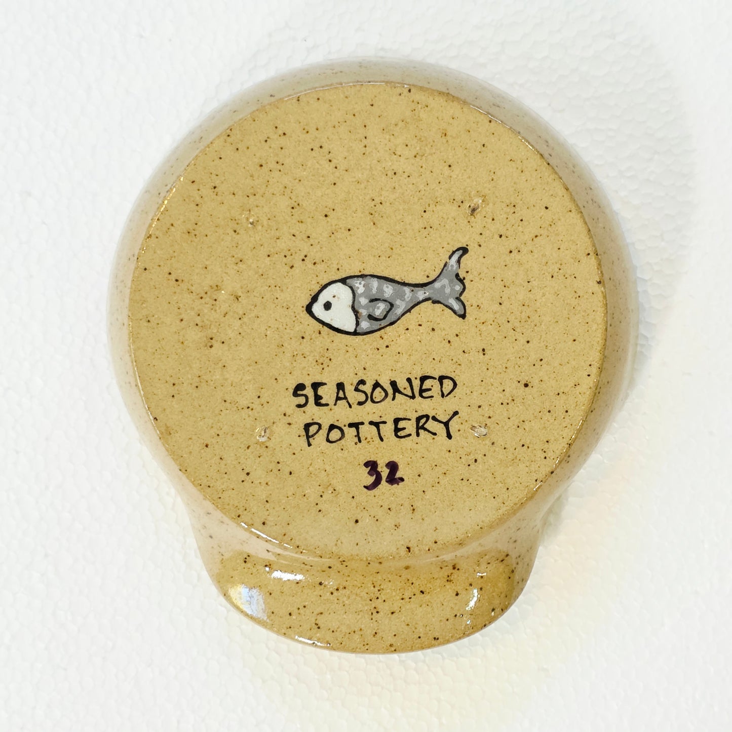 #32 Handmade stoneware spoonrest