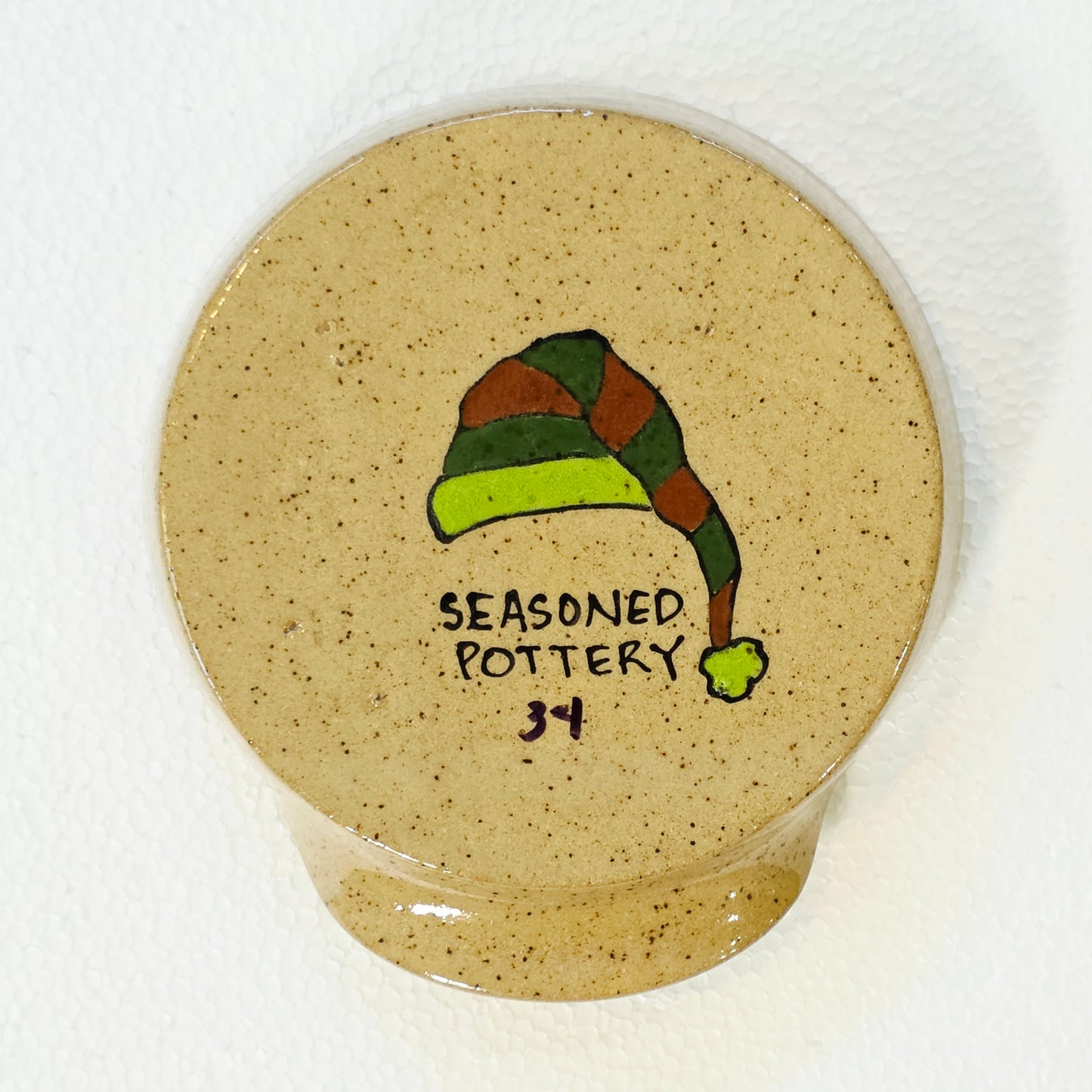 #34 Handmade stoneware spoonrest