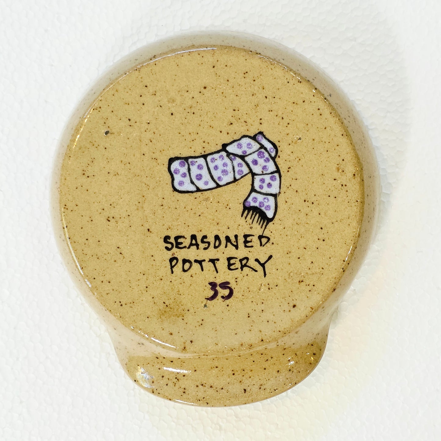 #35 Handmade stoneware spoonrest