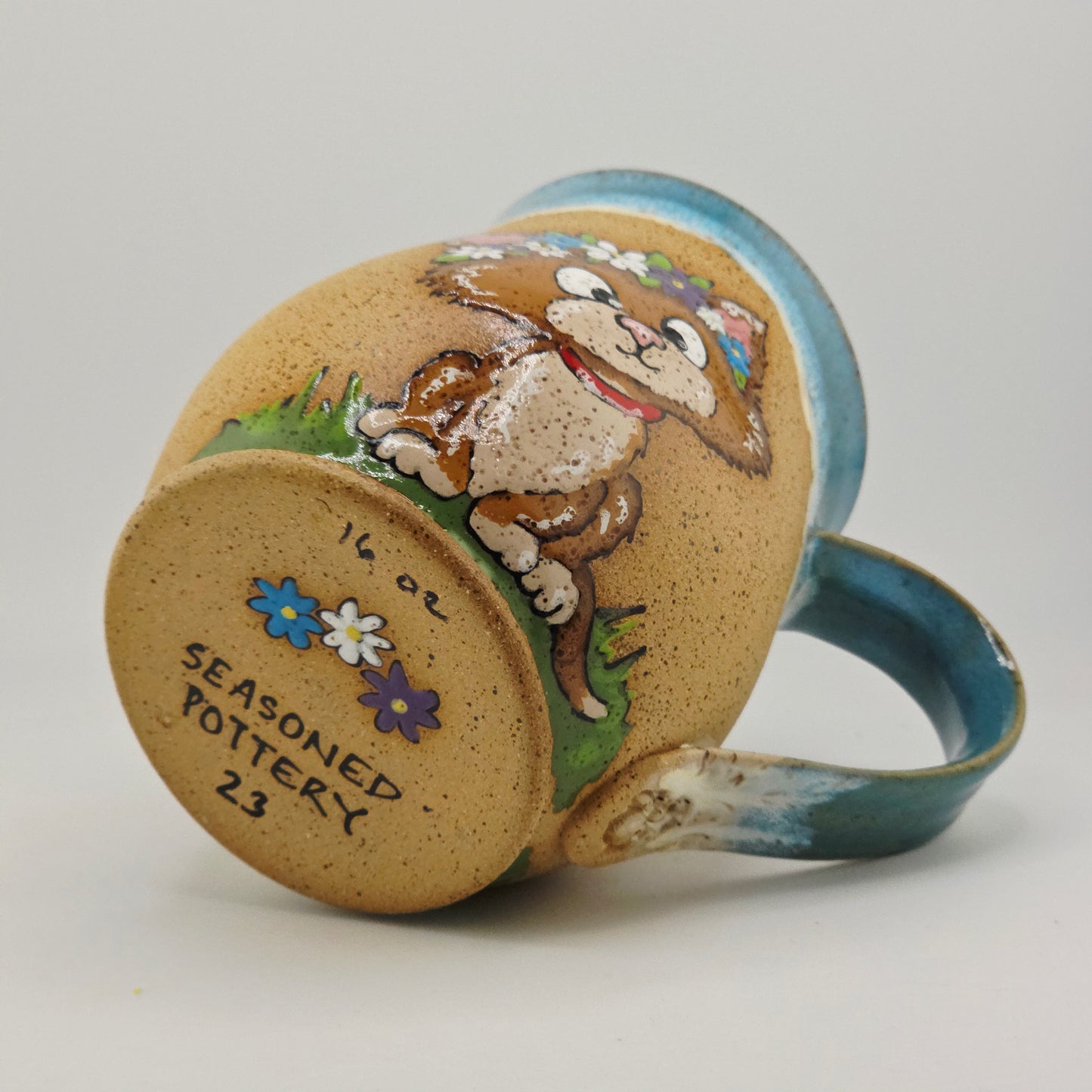 #23 Handmade stoneware Mug    16oz