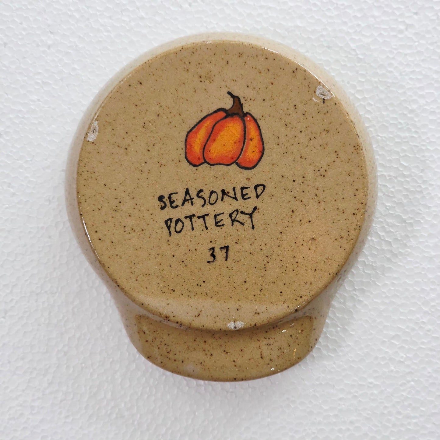 #37 Handmade stoneware spoonrest