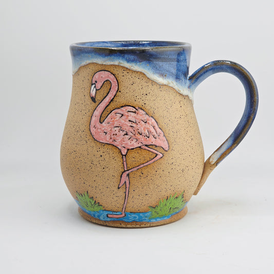#12 Handmade stoneware Mug 18oz