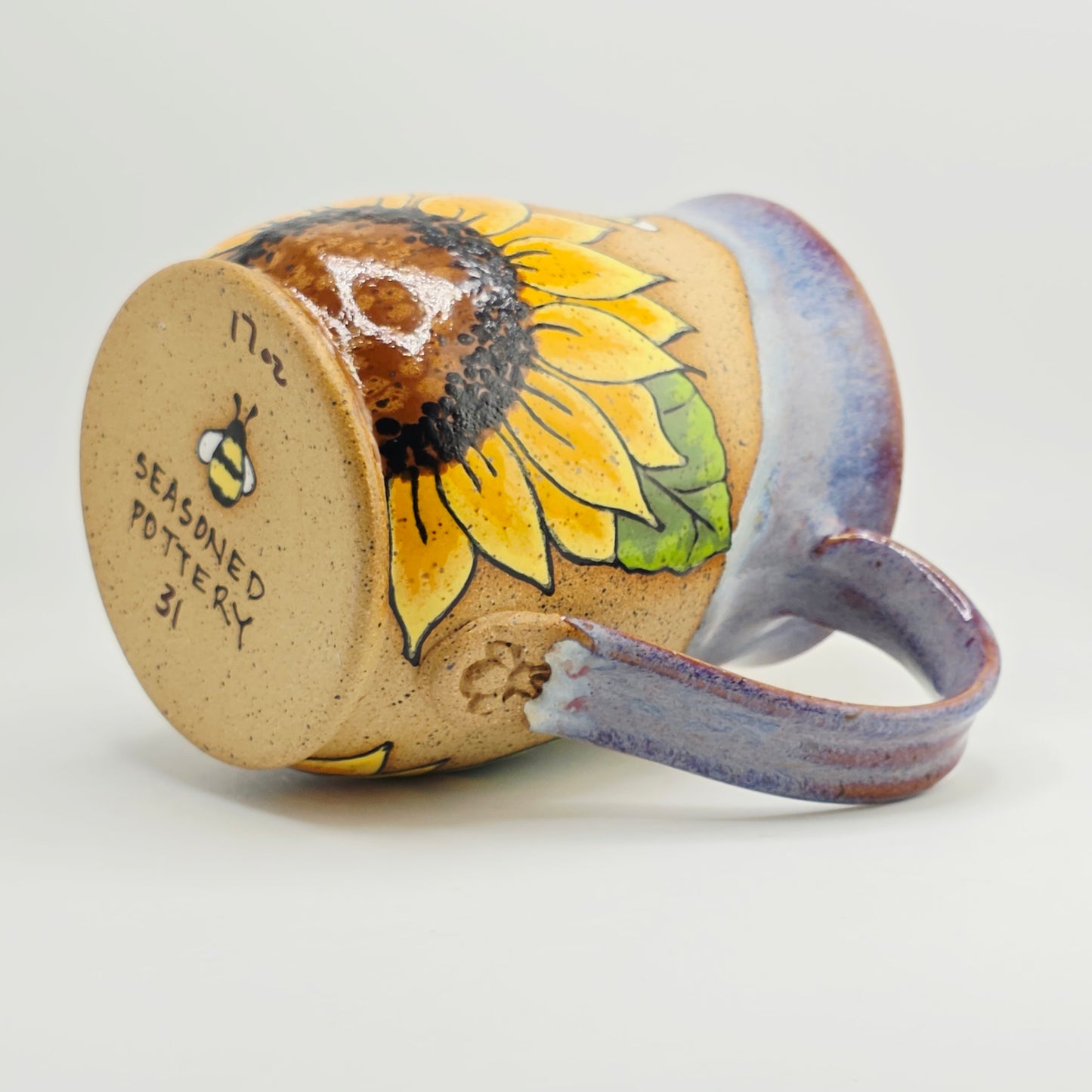 #31 Handmade stoneware Mug 17oz