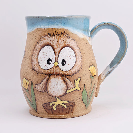 #14 Handmade stoneware Mug 19oz