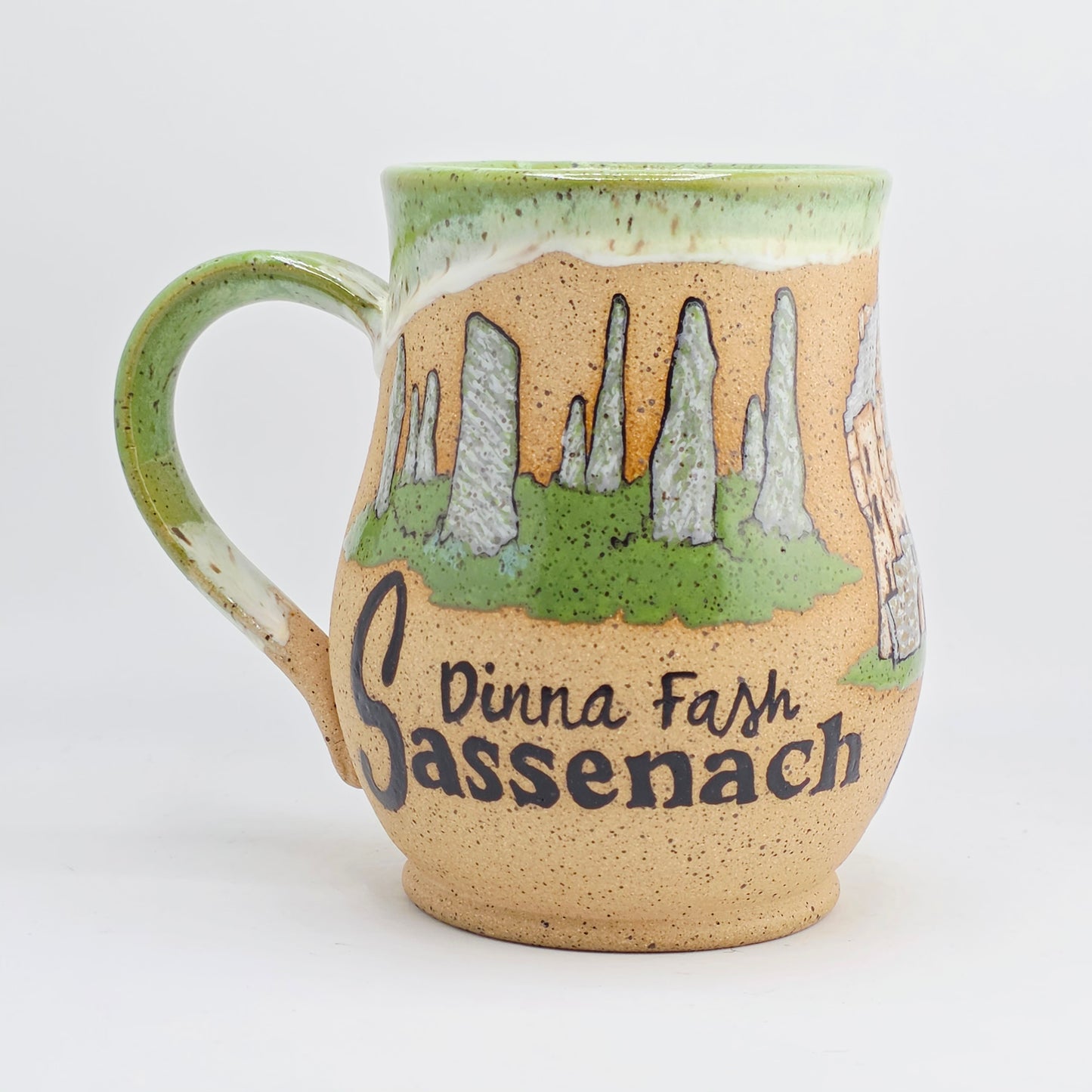 #29 Handmade stoneware Mug 19oz
