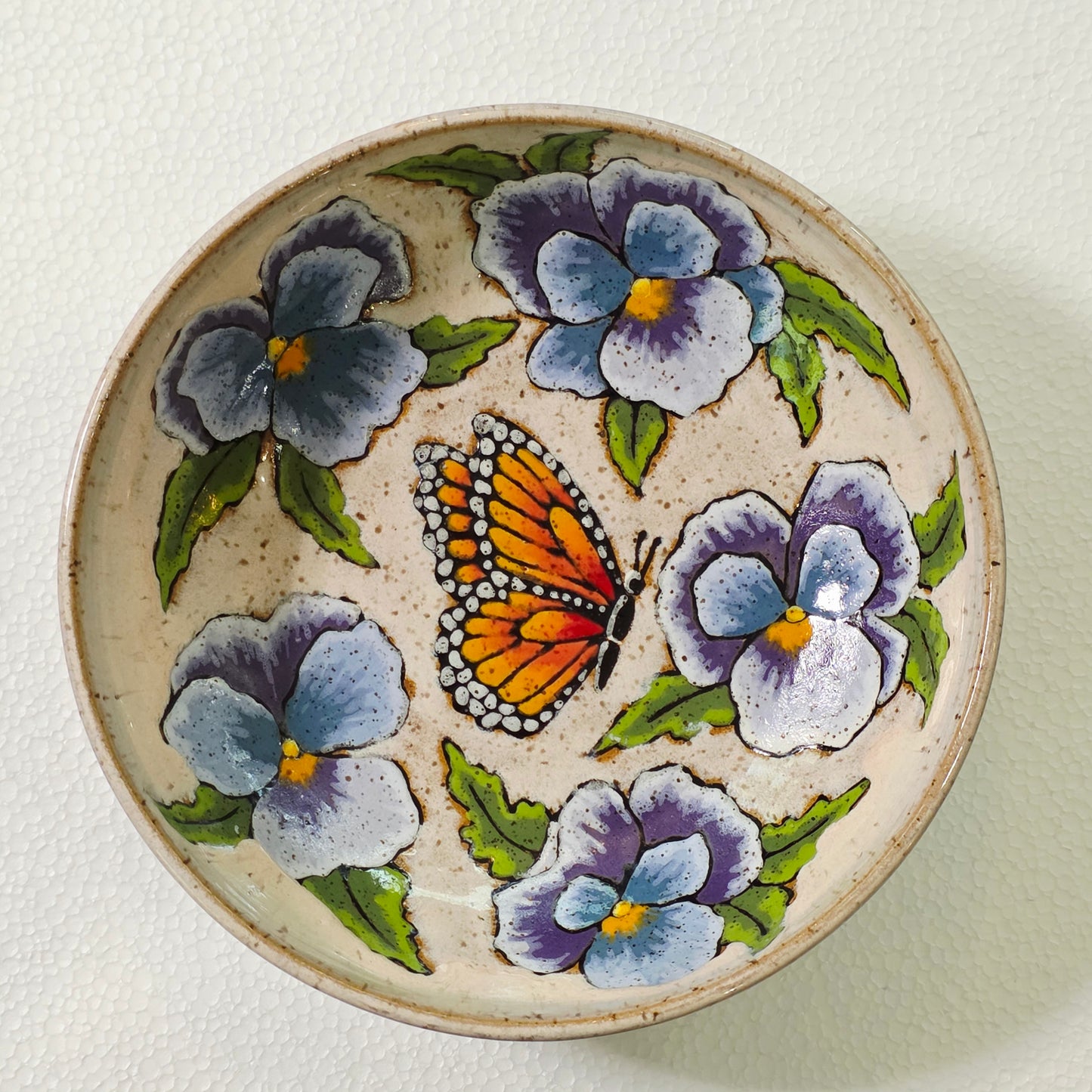 #32 Handmade stoneware bowl 7.5x2