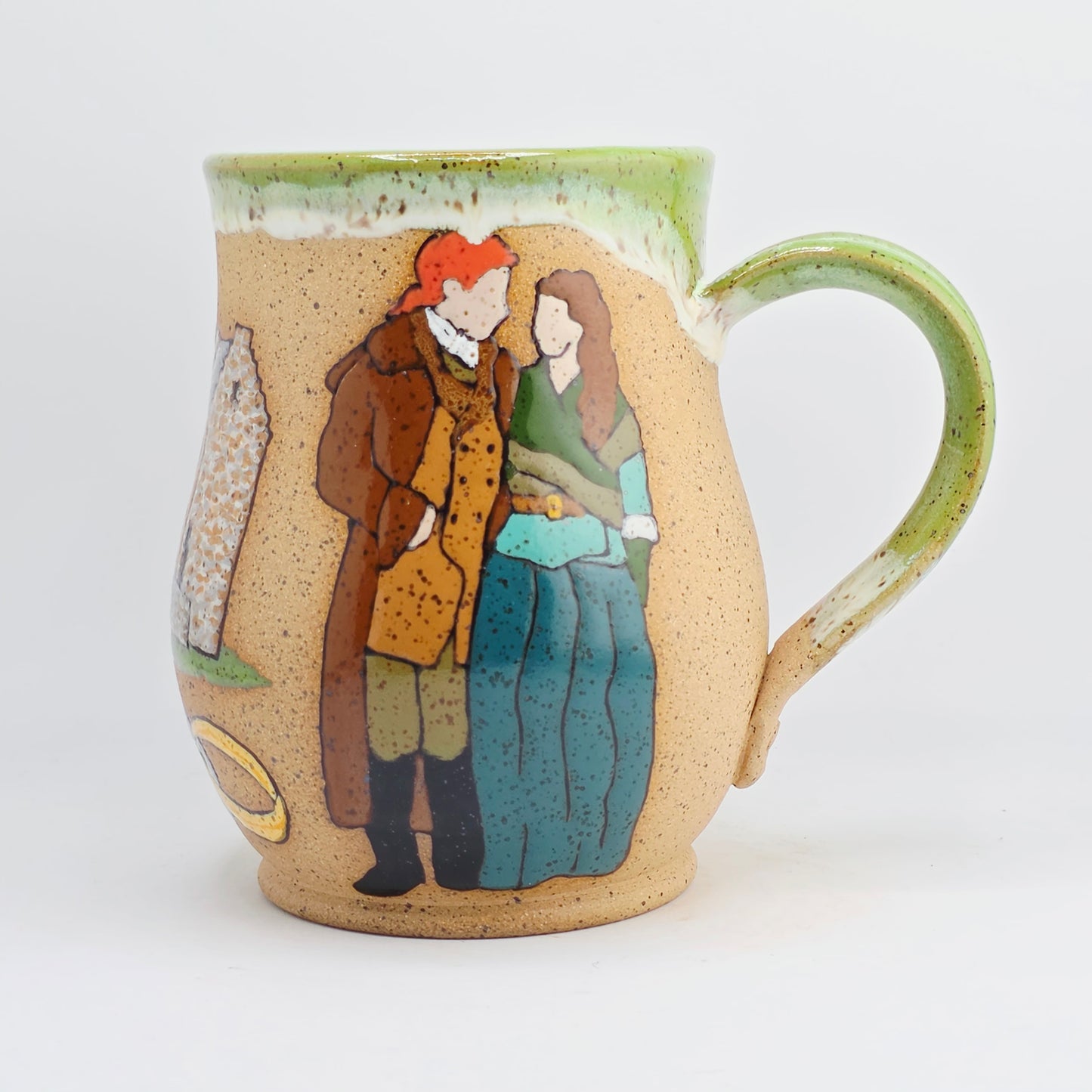 #29 Handmade stoneware Mug 19oz