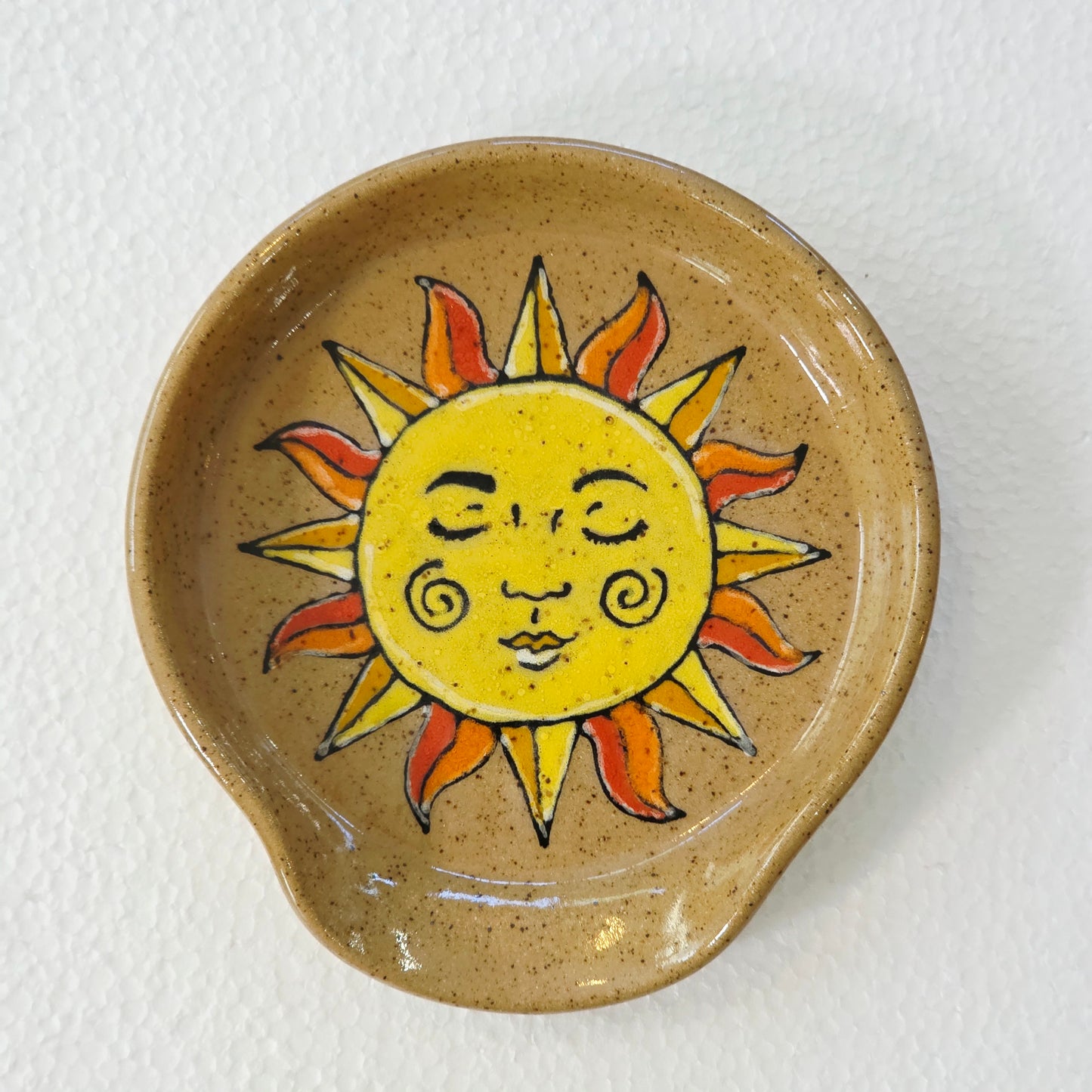 #47 Handmade stoneware spoonrest