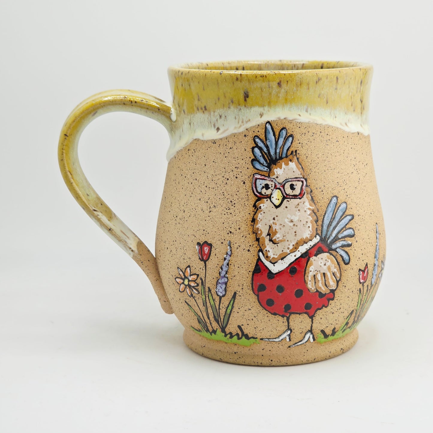 #02 Handmade stoneware Mug 20oz