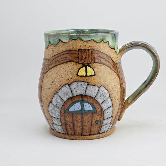 #23 Handmade stoneware Mug 18oz