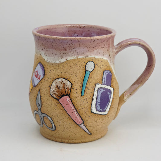 #07 Handmade stoneware Mug   18oz