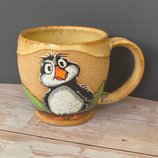 #34 Handmade stoneware mug 12oz