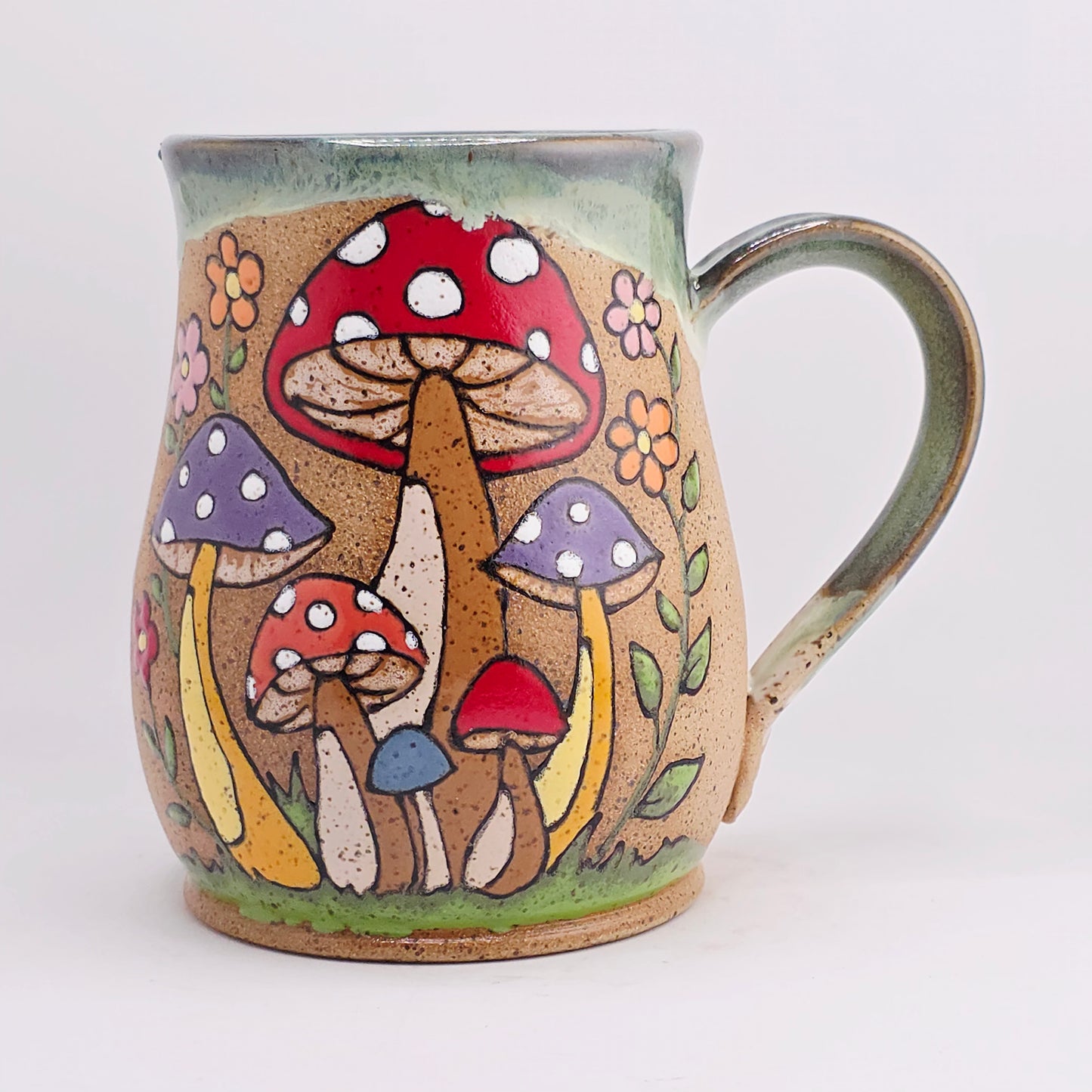 #08 Handmade stoneware Mug 20oz