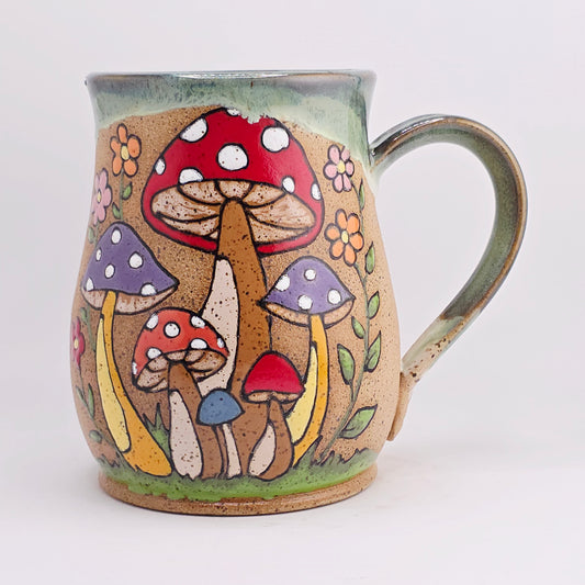 #08 Handmade stoneware Mug 20oz
