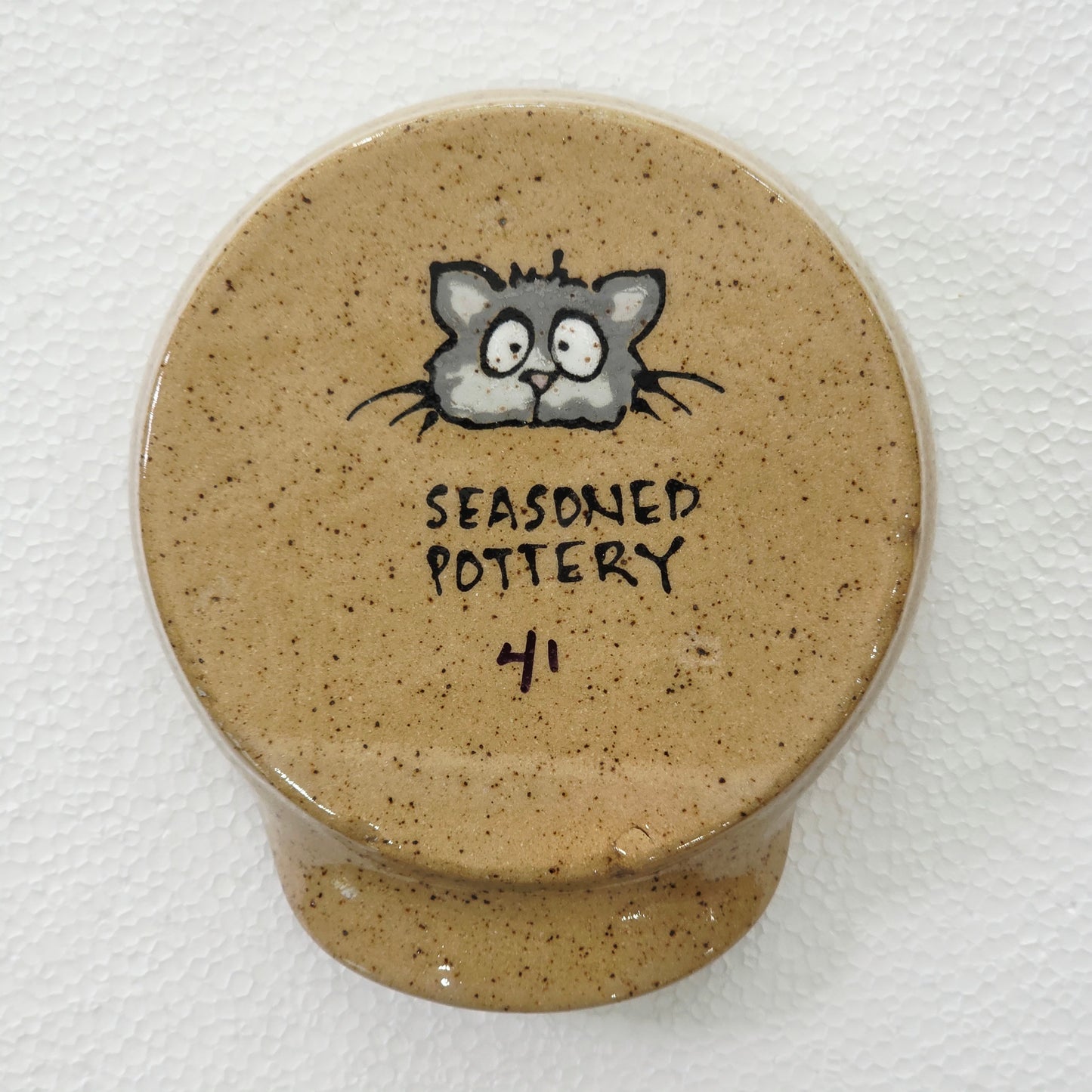 #41 Handmade stoneware spoonrest