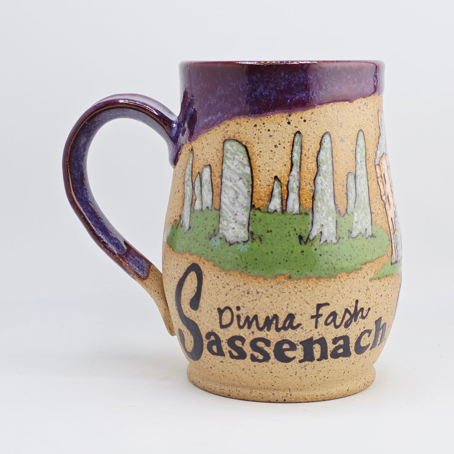 #30 Handmade stoneware Mug 18oz