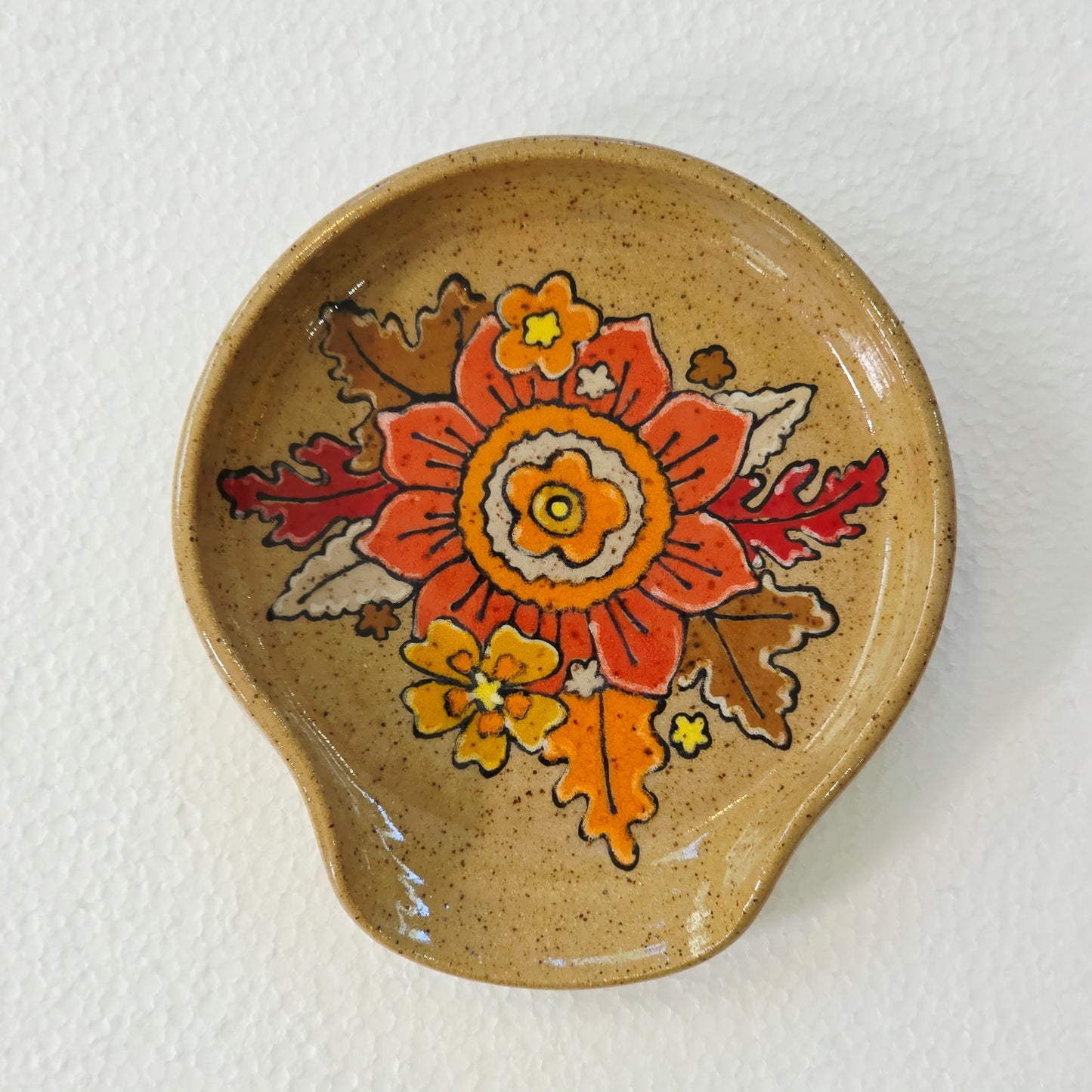 #44 Handmade stoneware spoonrest