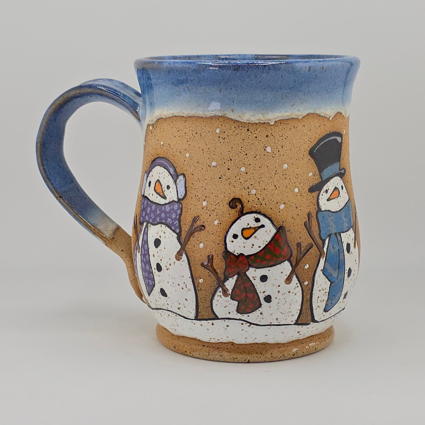 #06 Handmade stoneware mug 17 oz