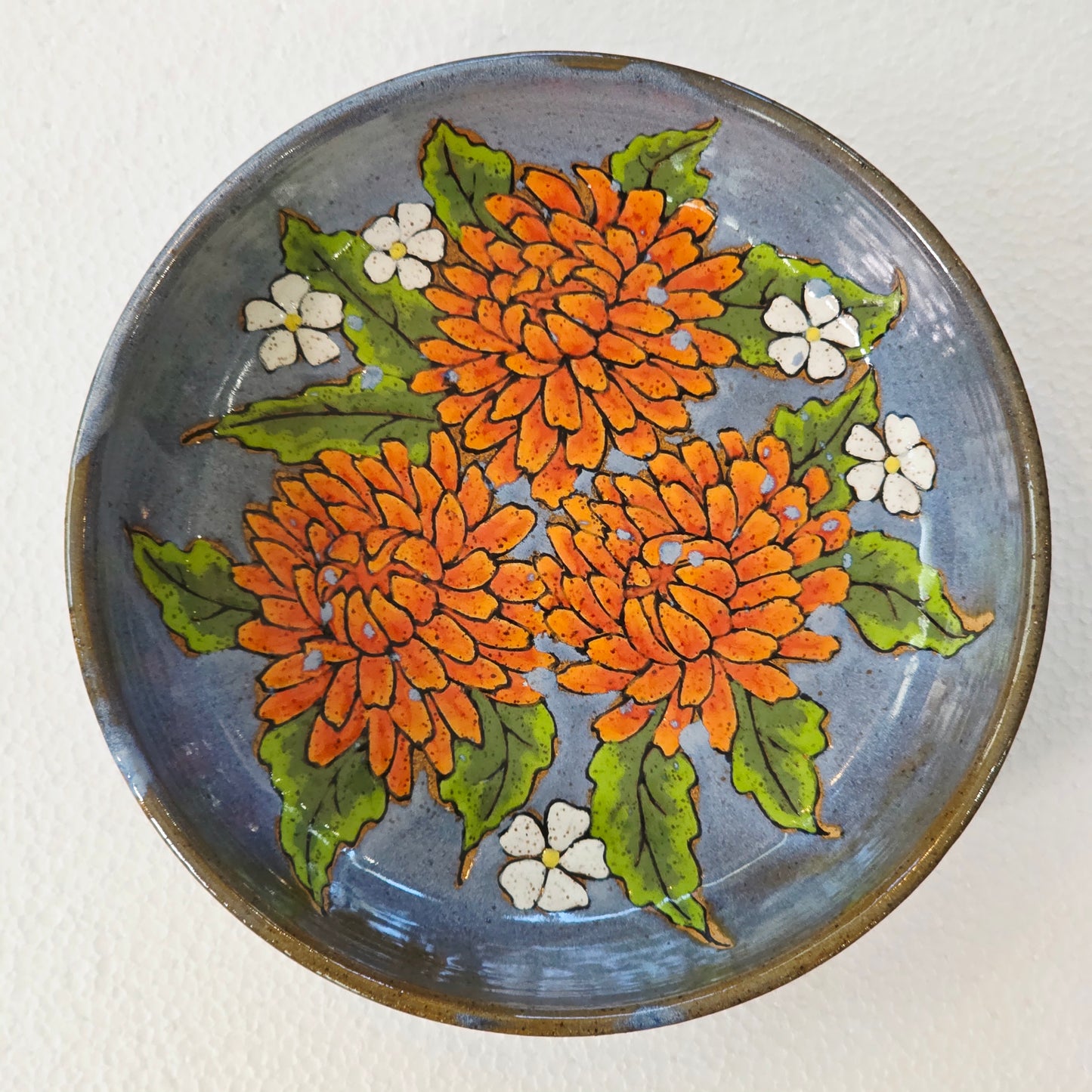 #32 Handmade stoneware bowl 7.5x2