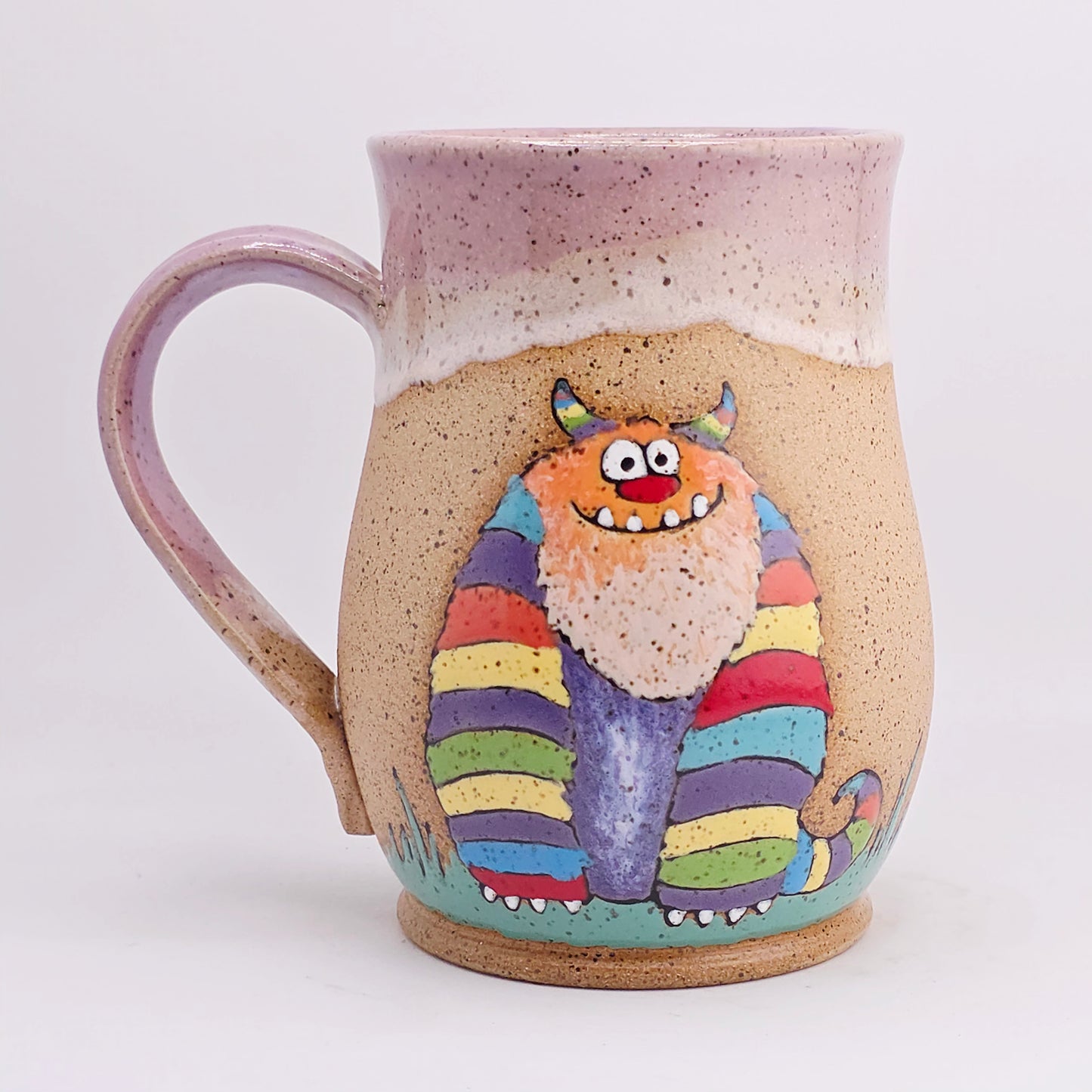 #18 Handmade stoneware Mug 18oz