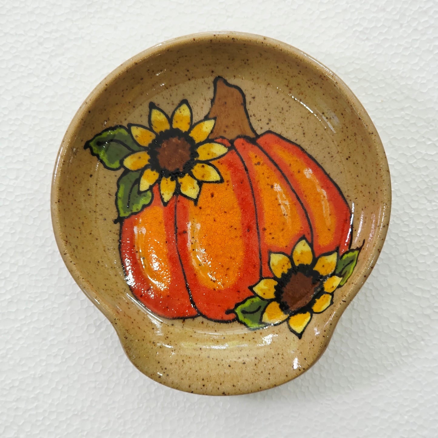 #40 Handmade stoneware spoonrest