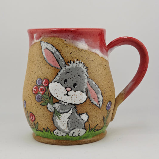 #07 Handmade stoneware mug 17oz