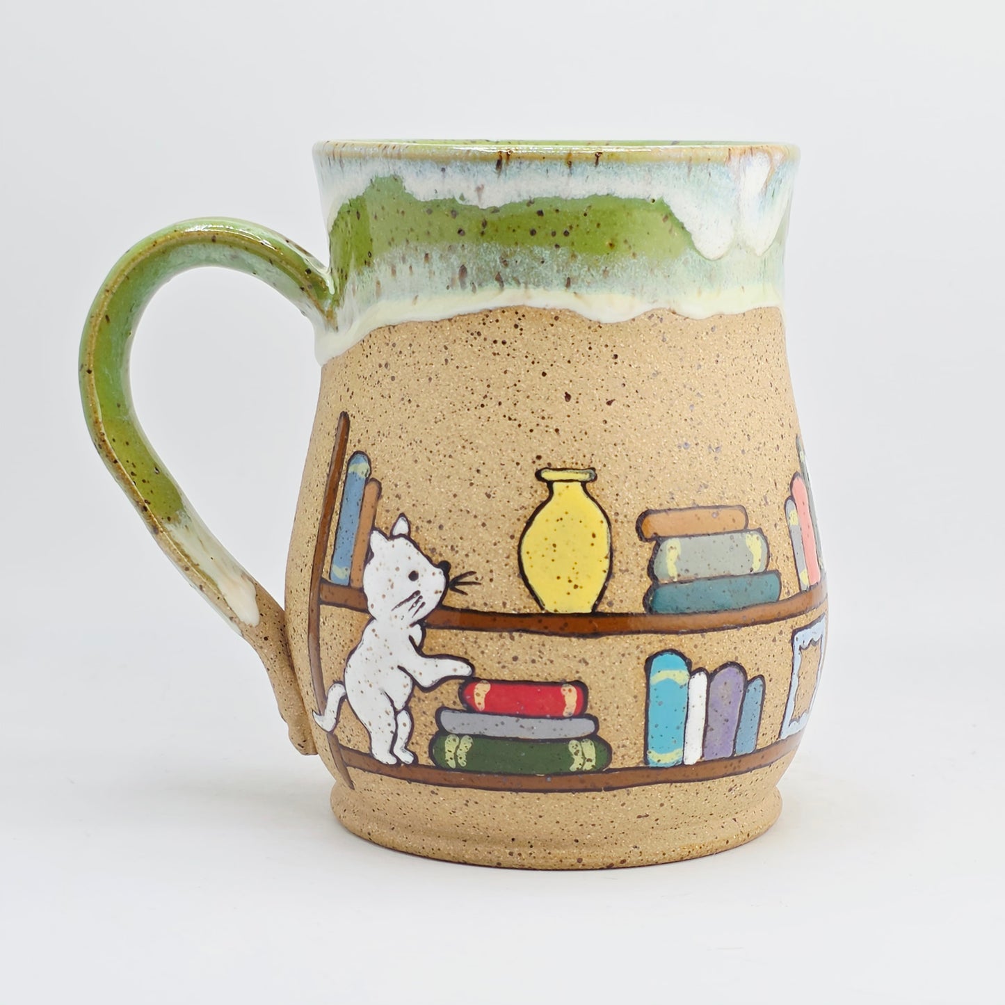 #20 Handmade stoneware Mug 18oz