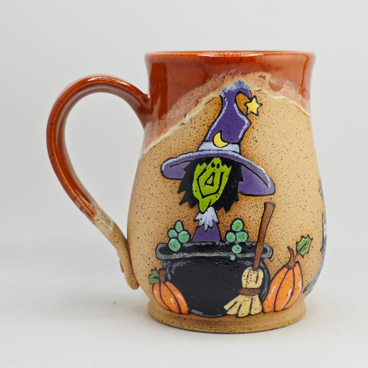 #18 Handmade stoneware Mug 18oz