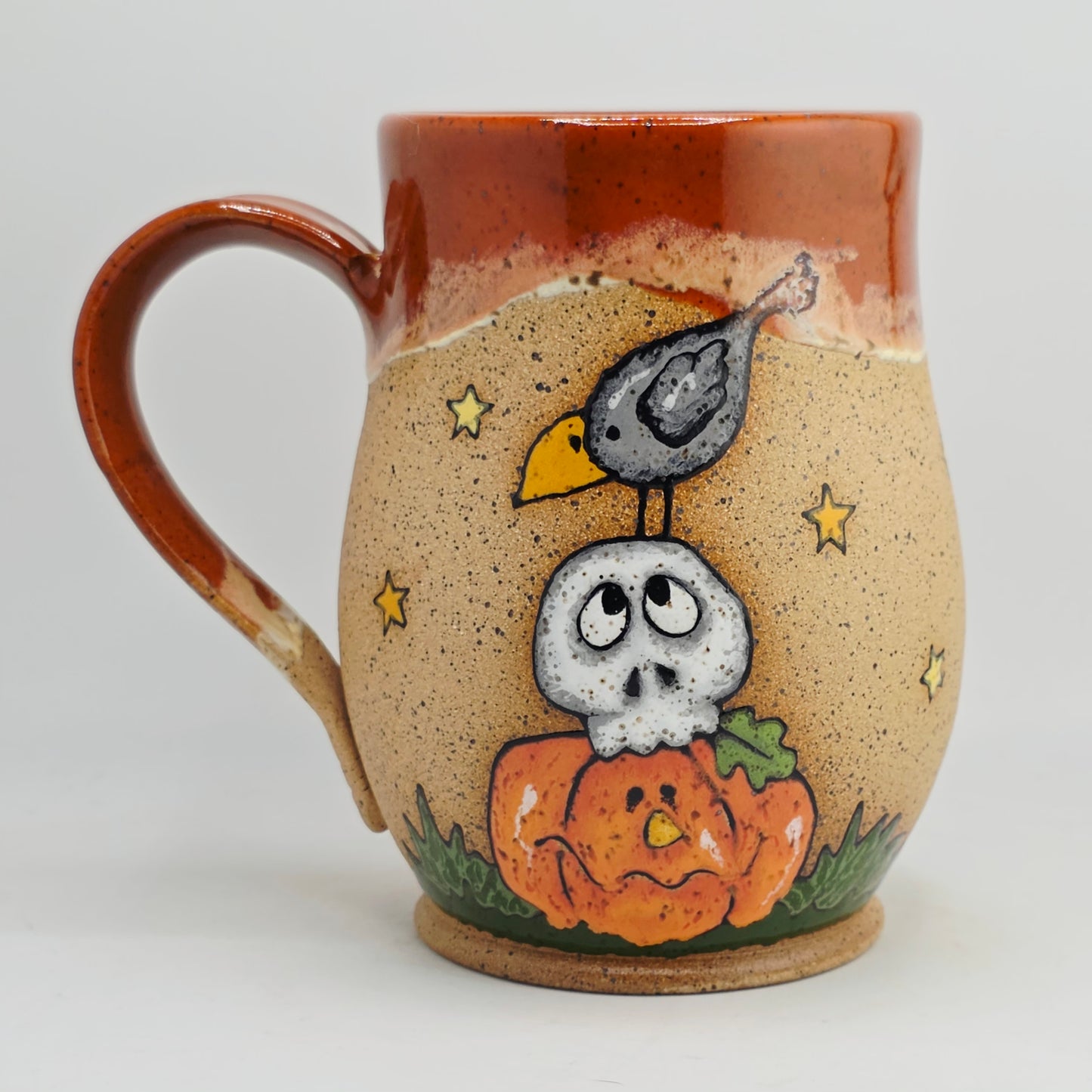 #24 Handmade stoneware Mug 17oz