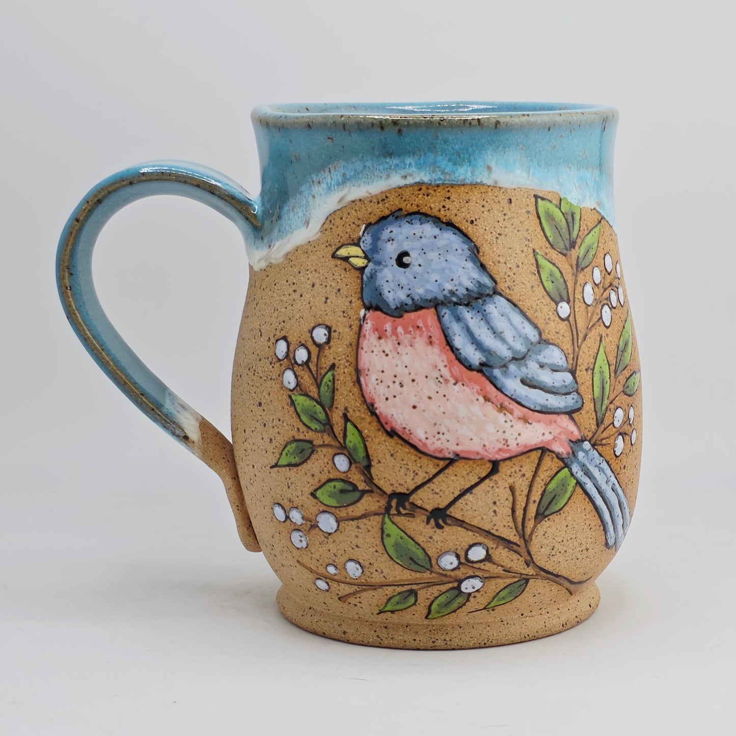 #06 Handmade stoneware Mug 16oz