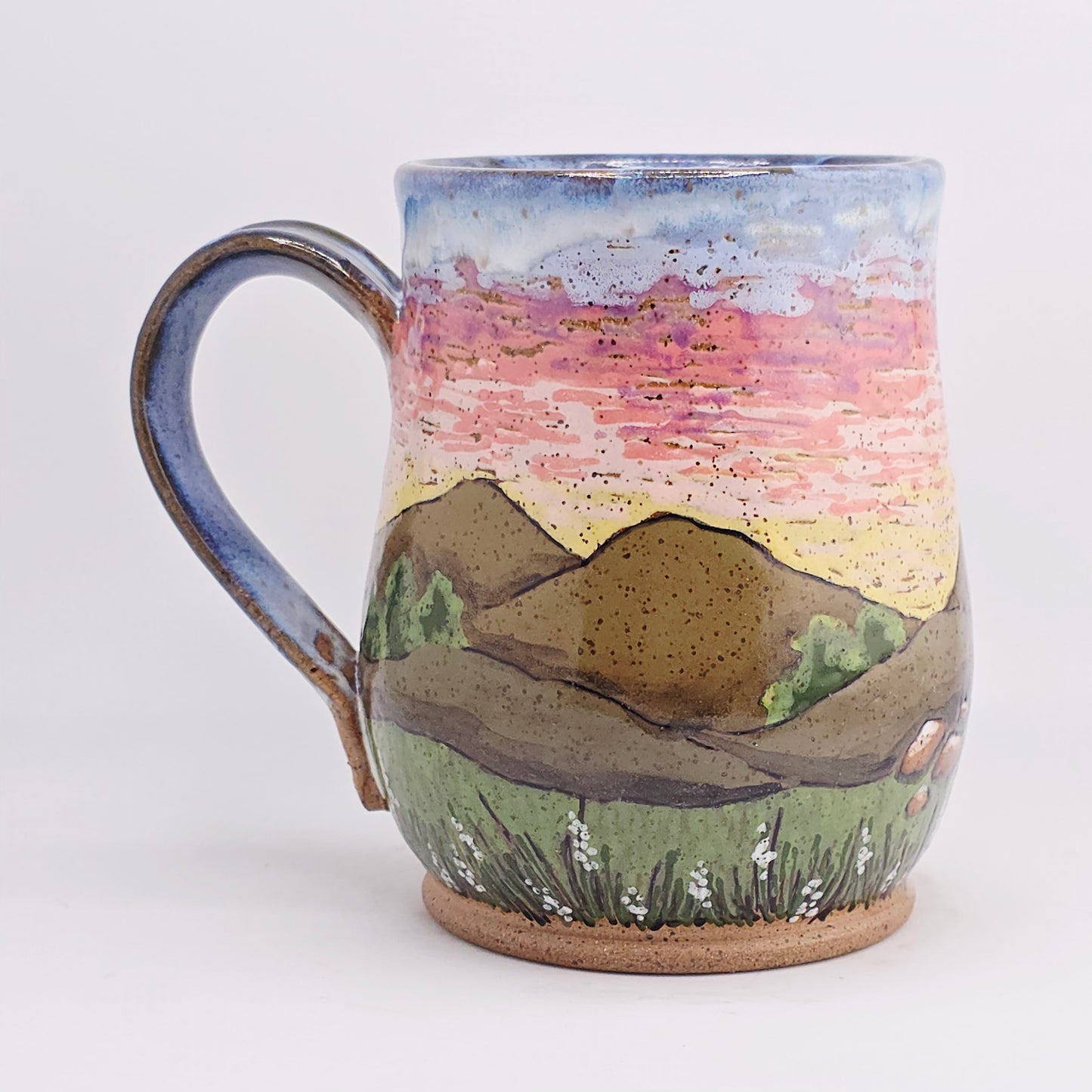 #05 Handmade stoneware Mug 17oz