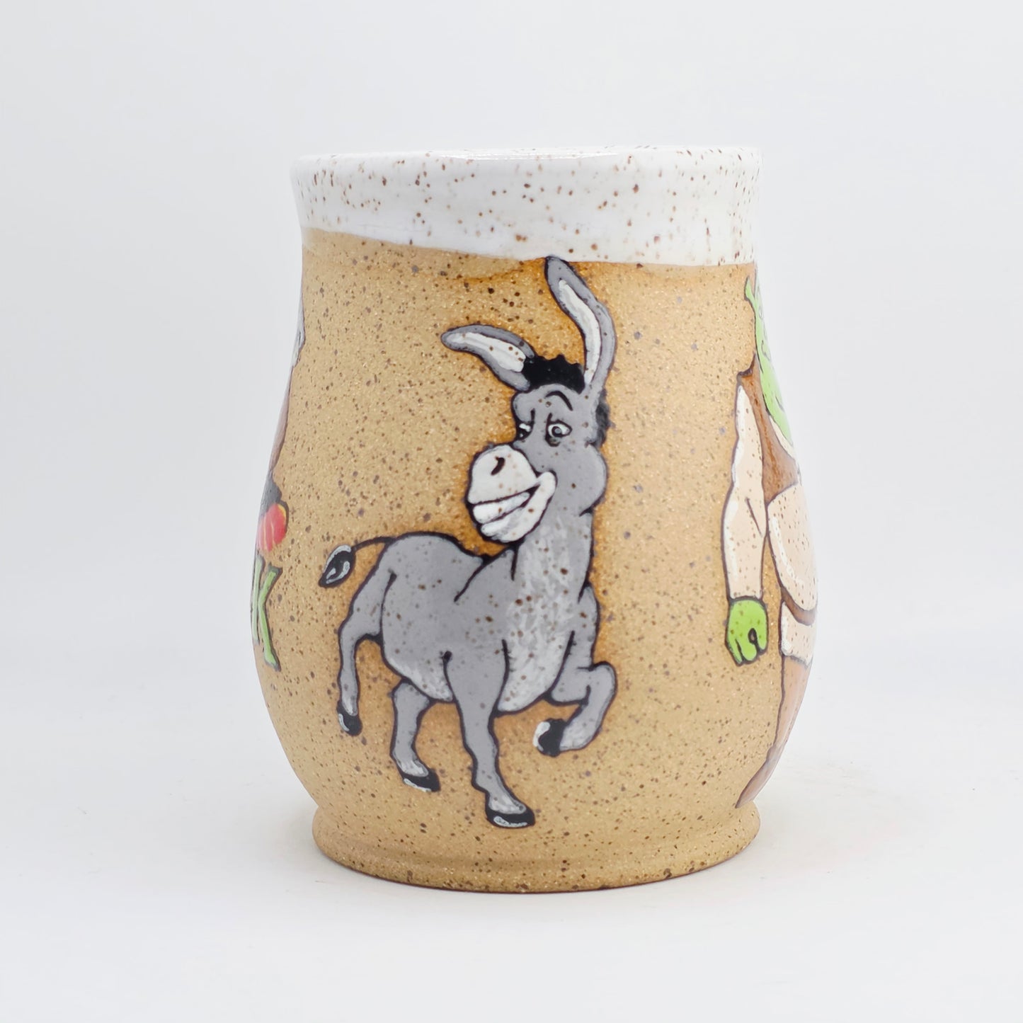 #126 Handmade stoneware Mug 16oz