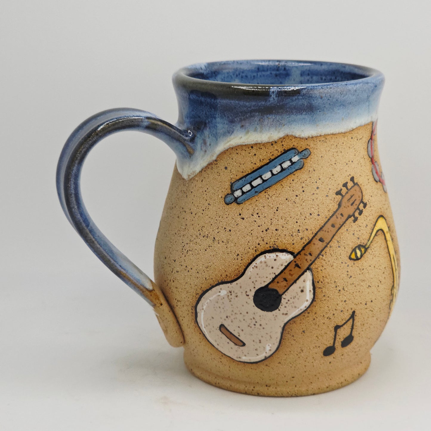 #06 Handmade stoneware Mug 18oz