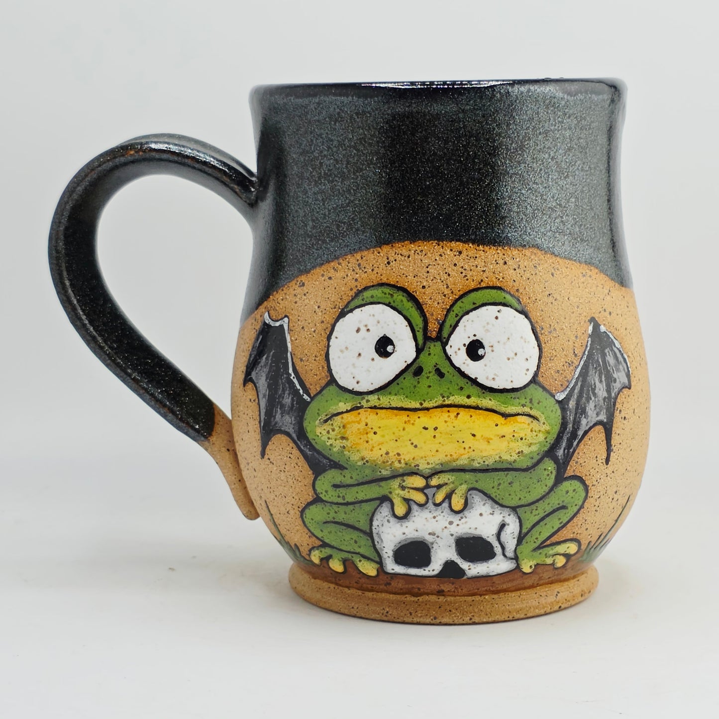 #17 Handmade stoneware Mug 17oz