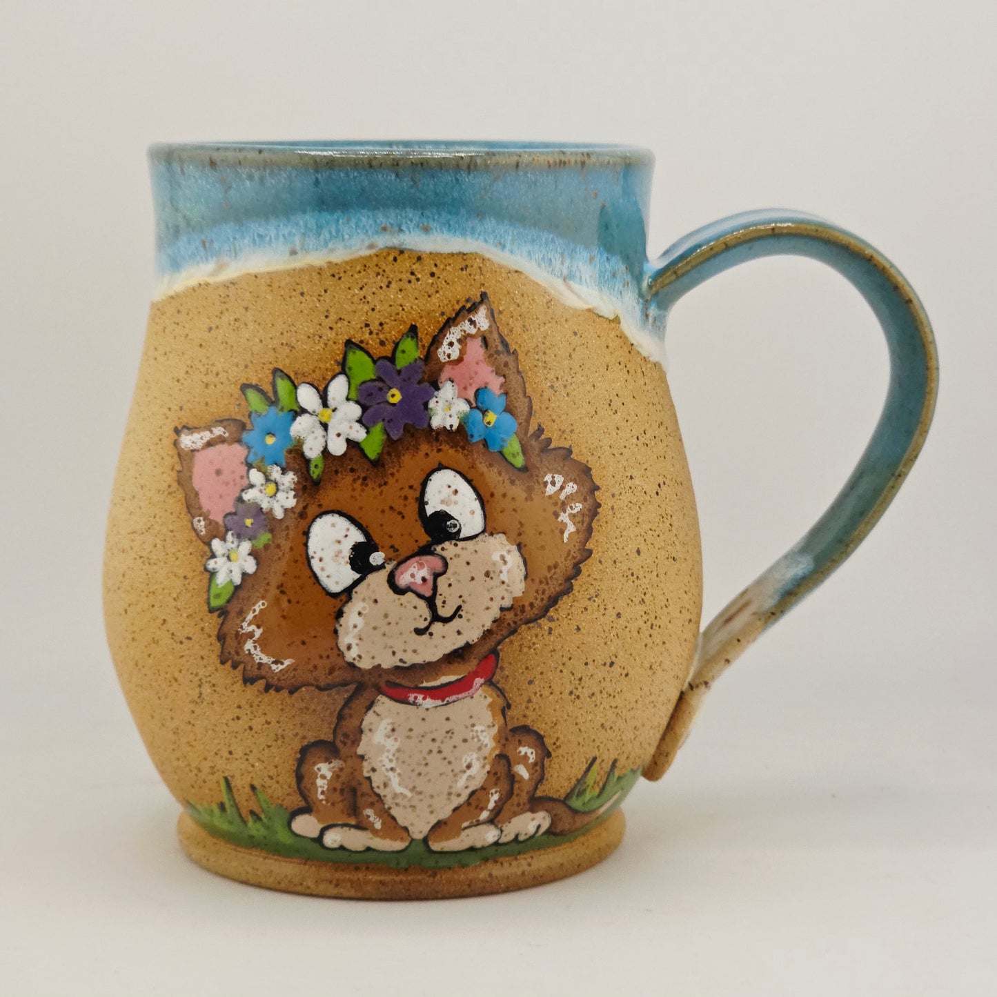 #23 Handmade stoneware Mug    16oz