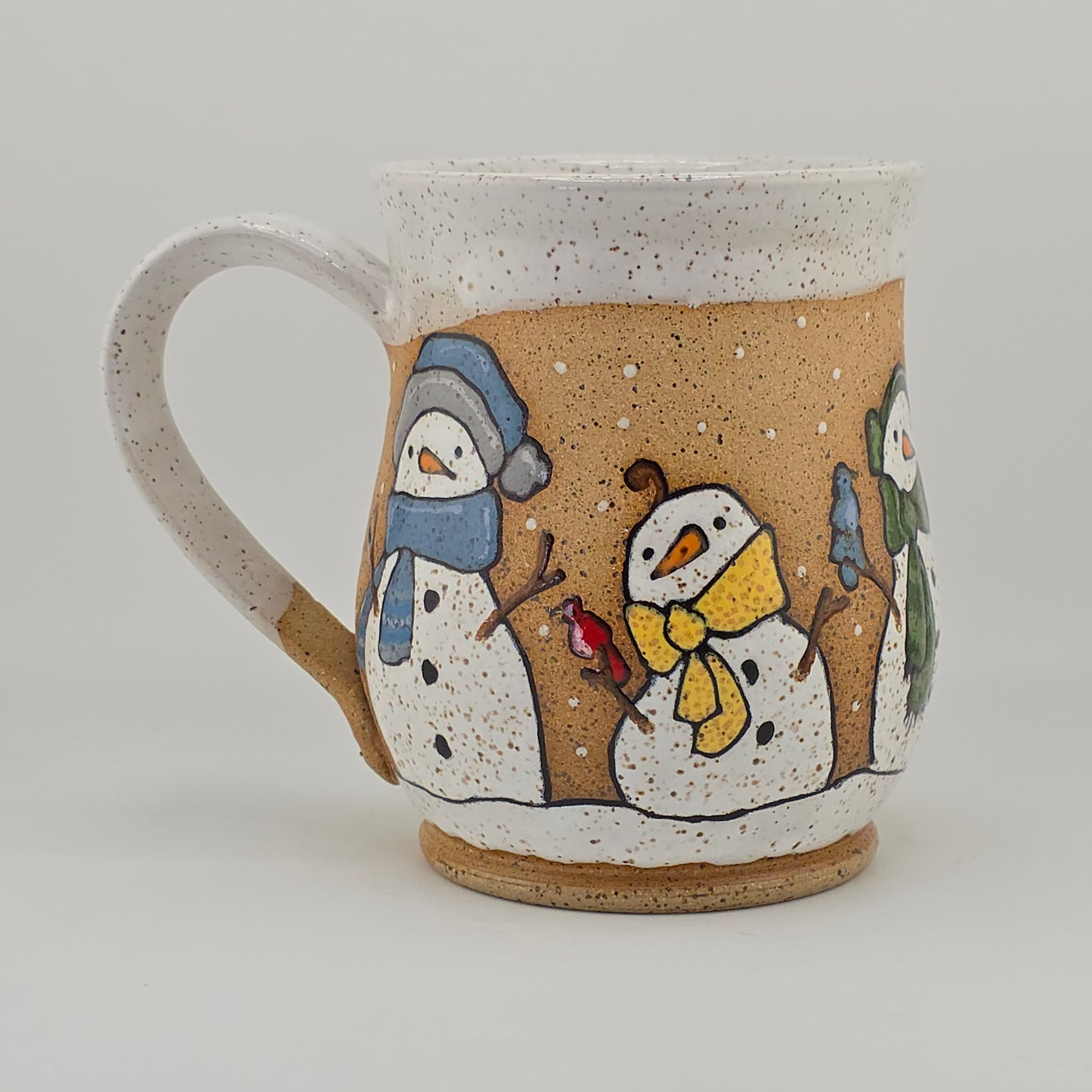 #05 Handmade stoneware mug 17 oz