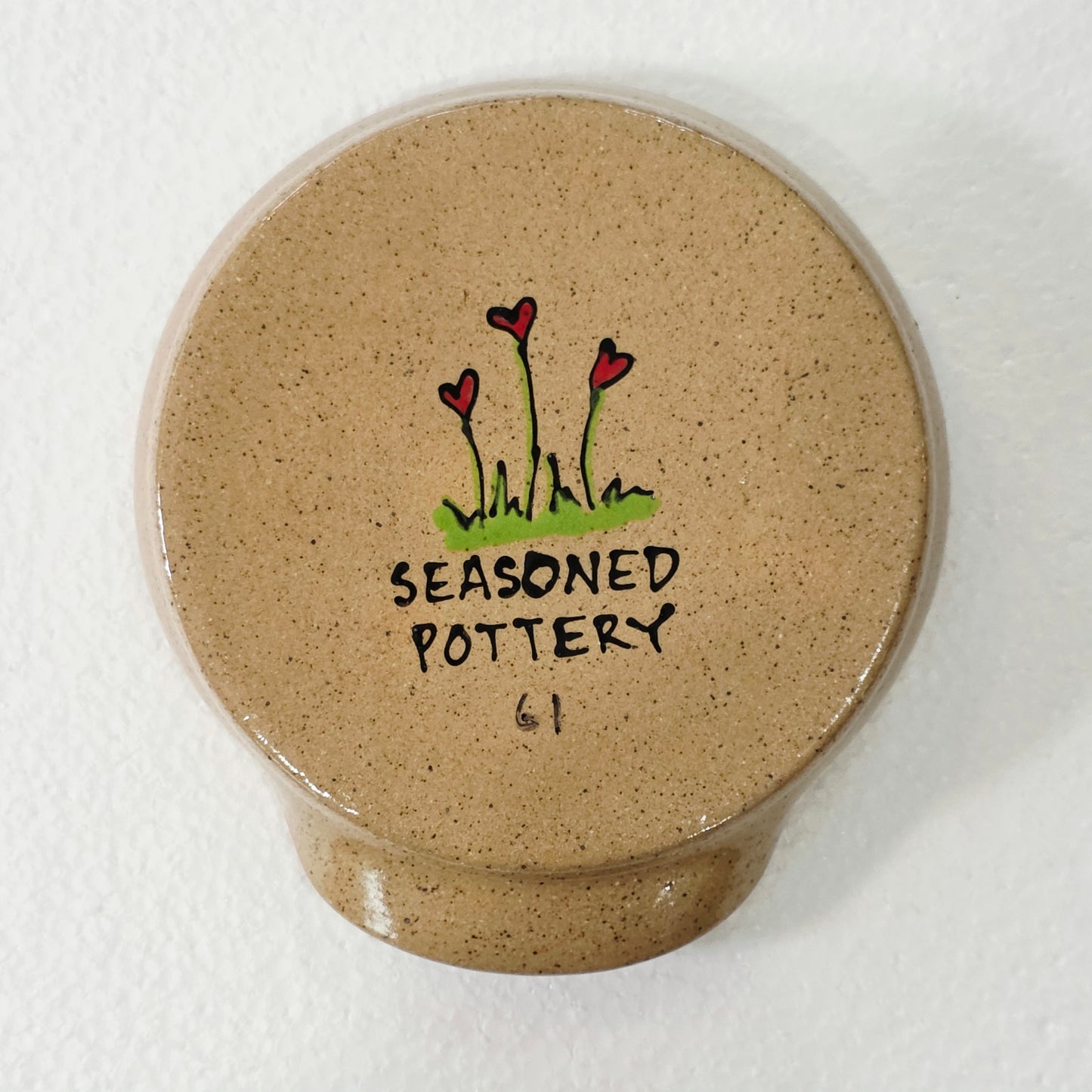 #61 Handmade stoneware spoonrest