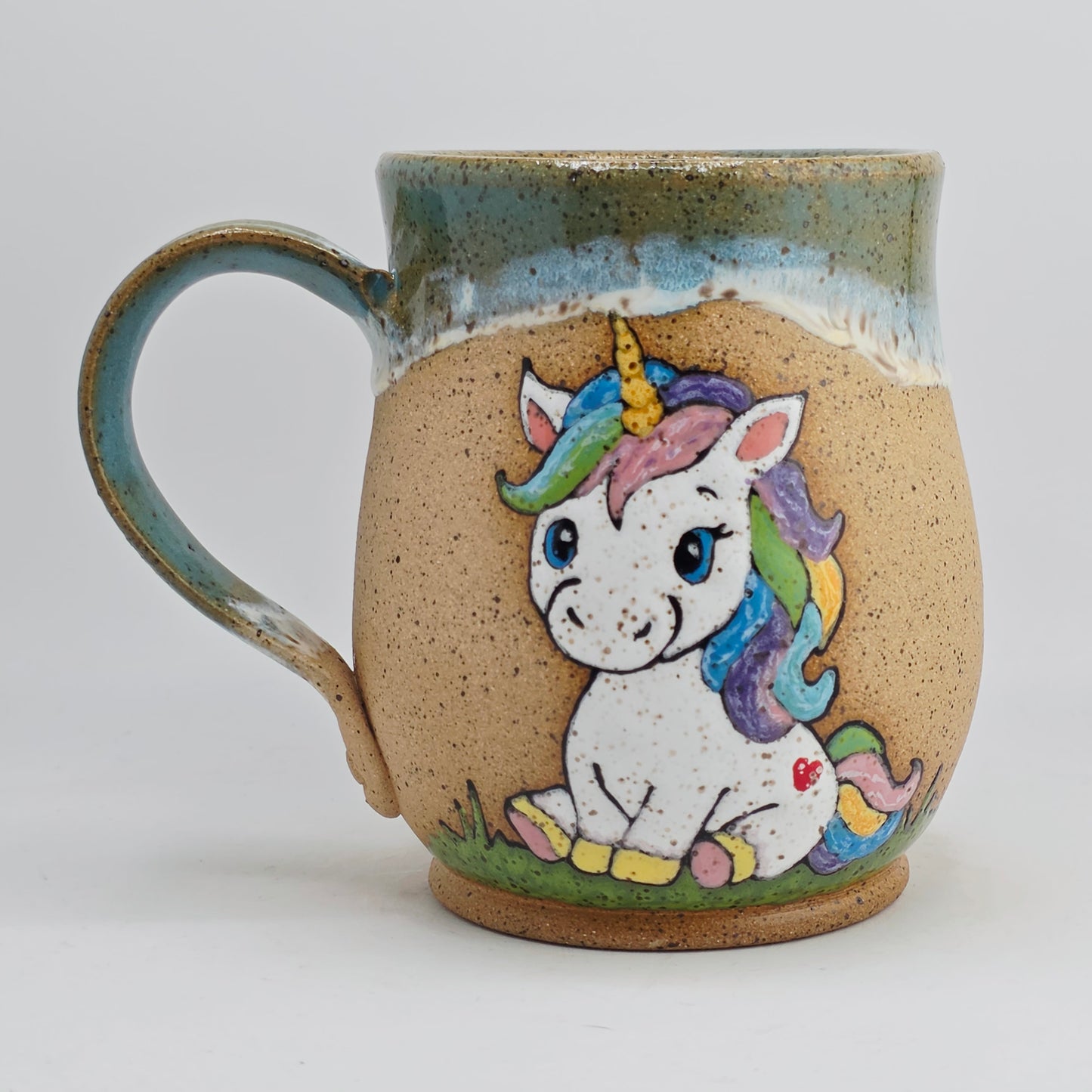 #05 Handmade stoneware Mug 15oz