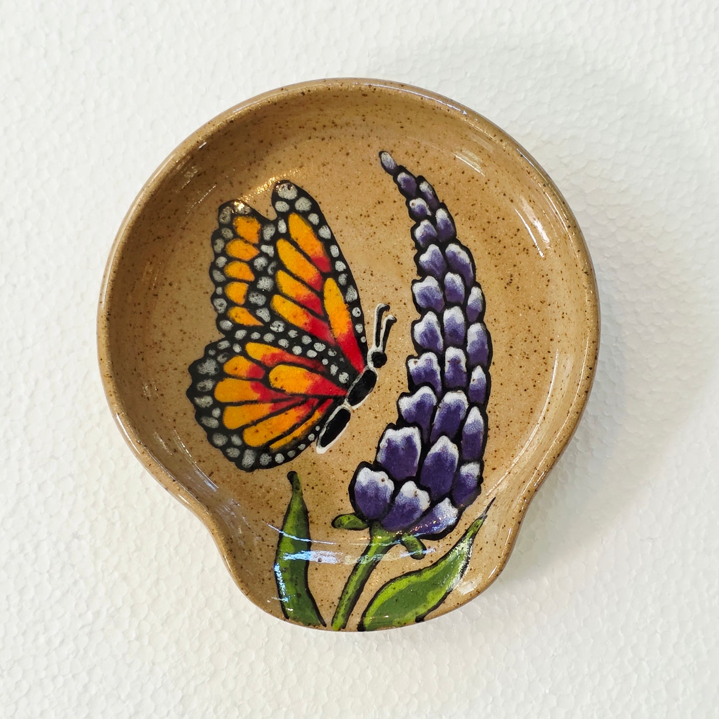 #42 Handmade stoneware spoonrest