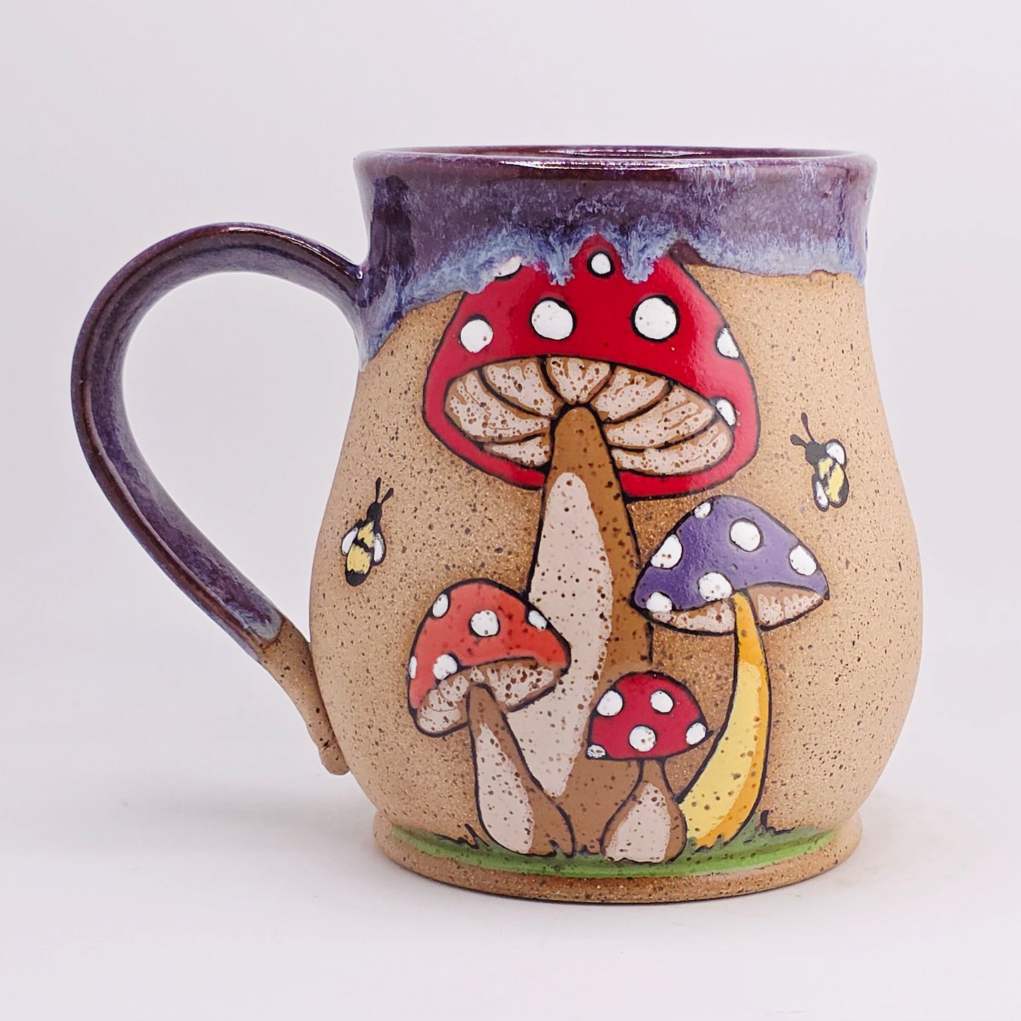 #09 Handmade stoneware Mug 18oz