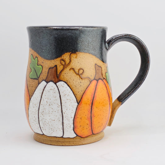 #22 Handmade stoneware Mug 17oz
