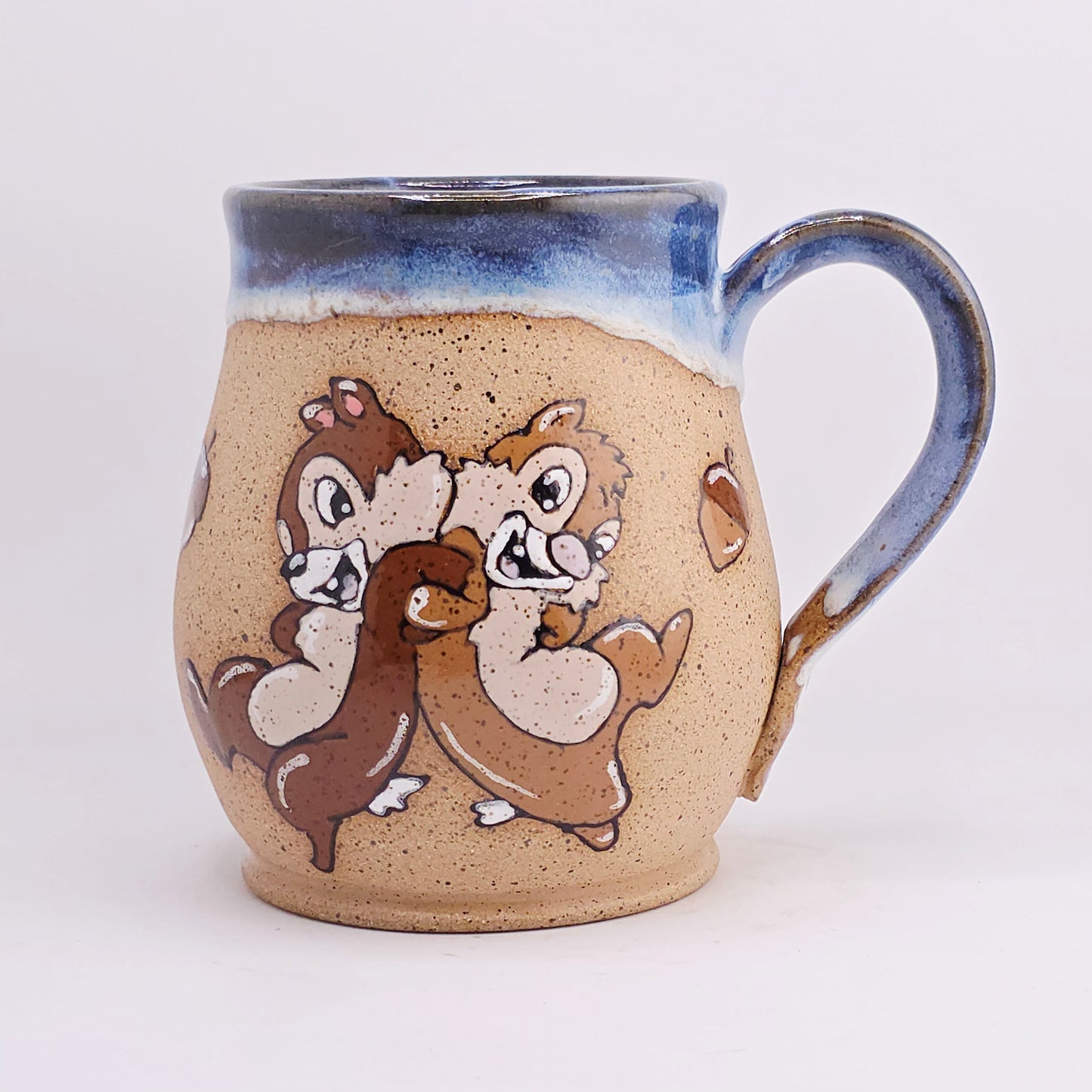 #19 Handmade stoneware Mug 18oz